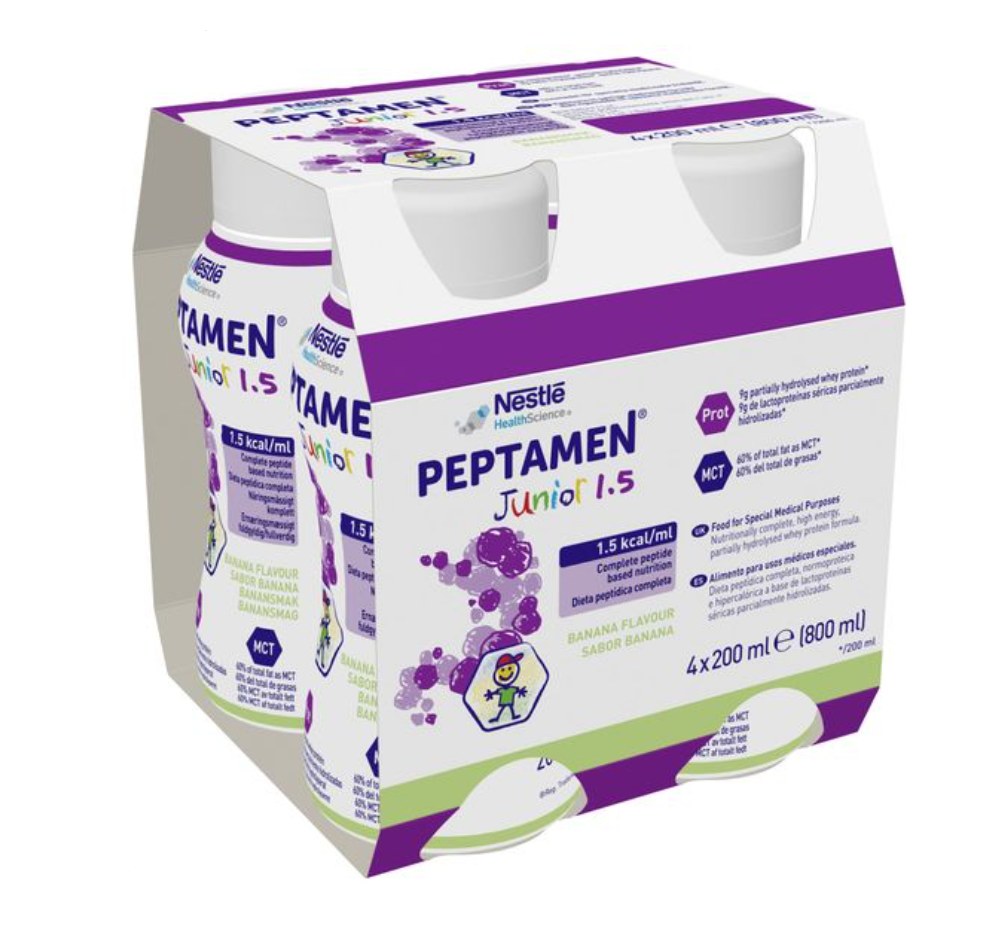 фото упаковки Peptamen Junior 1.5 Смесь жидкая готовая к употреблению
