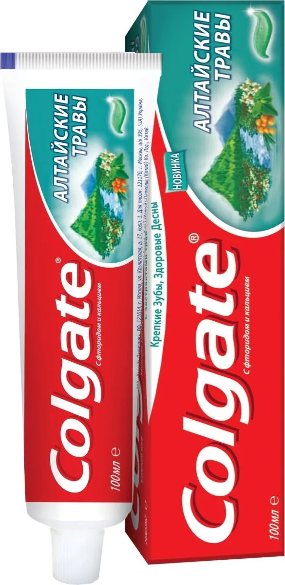 фото упаковки Colgate Алтайские травы зубная паста
