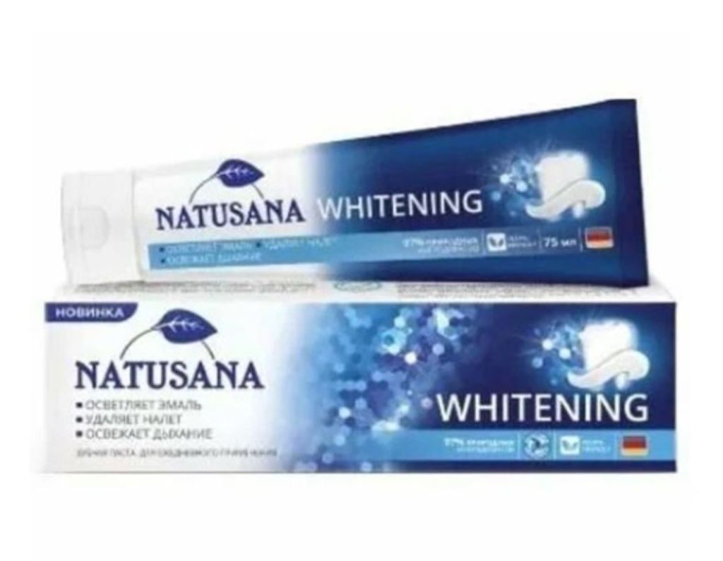 фото упаковки Natusana Whitening зубная паста