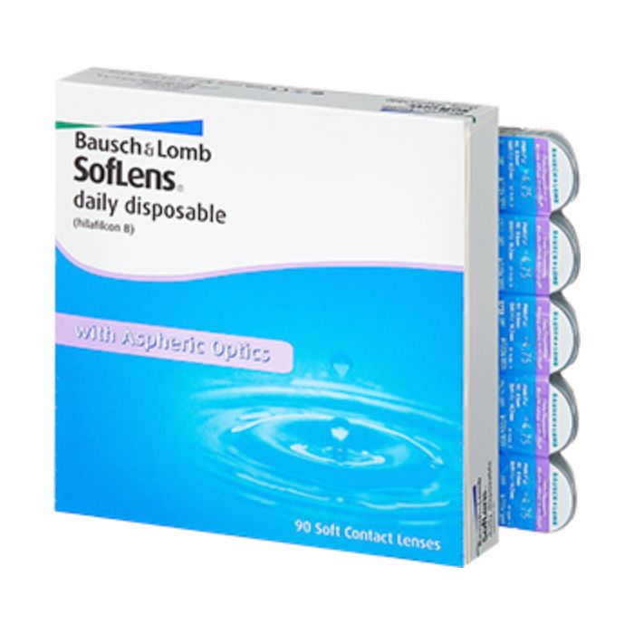 фото упаковки Bausch&Lomb SofLens Daily Disposable Контактные линзы однодневные