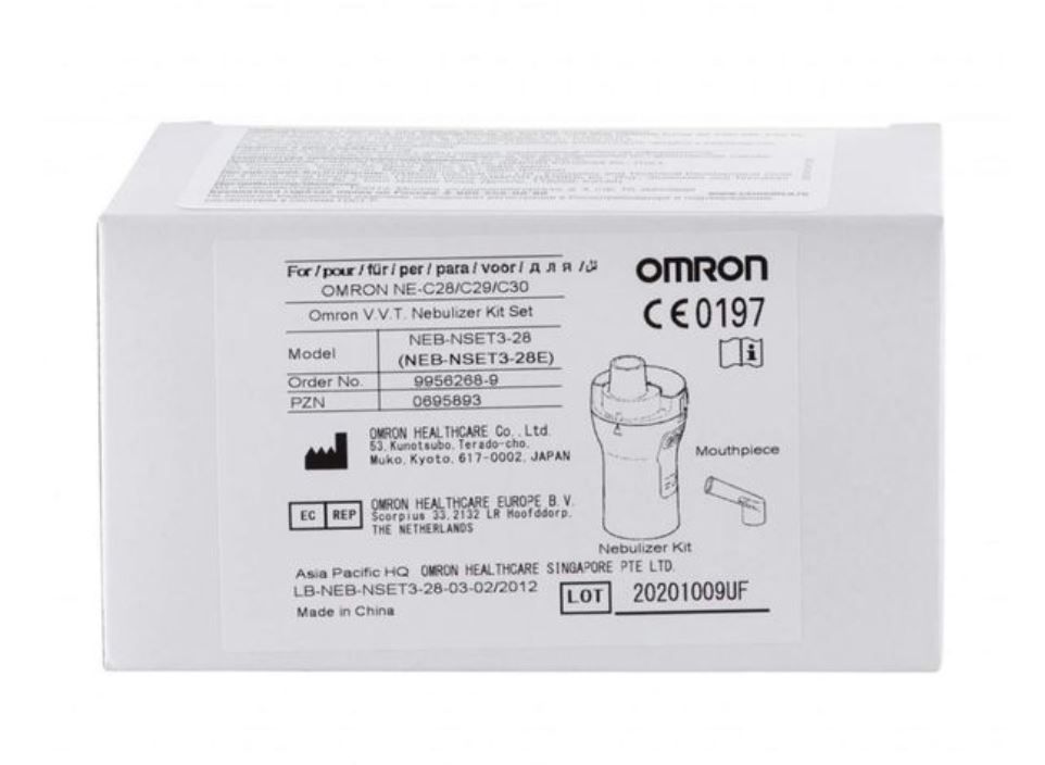 фото упаковки Omron Камера небулайзерная с загубником NE-С28/С28P/NE-С29/NE-С30