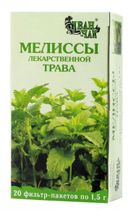 Мелиссы лекарственной трава, трава-порошок, 1.5 г, 20 шт.
