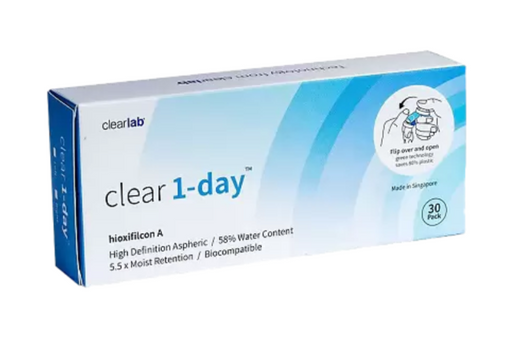 ClearLab Clear 1-day Линзы контактные, BC=8.7 d=14.2, D(-4.25), 30 шт.