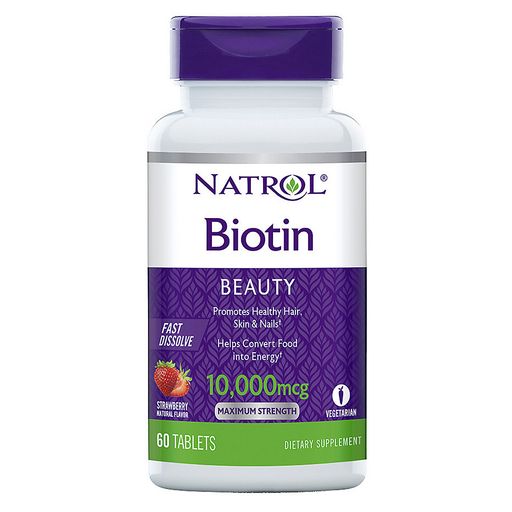Natrol Биотин, таблетки быстрорастворимые, 60 шт.