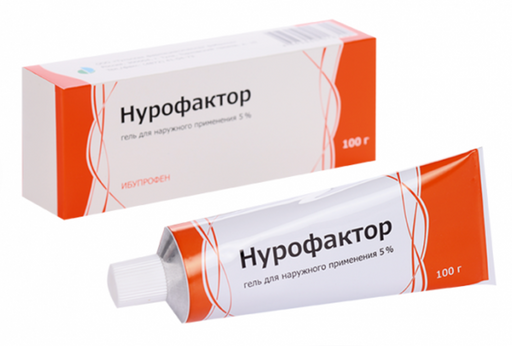 Нурофактор, 5%, гель для наружного применения, 100 г, 1 шт.